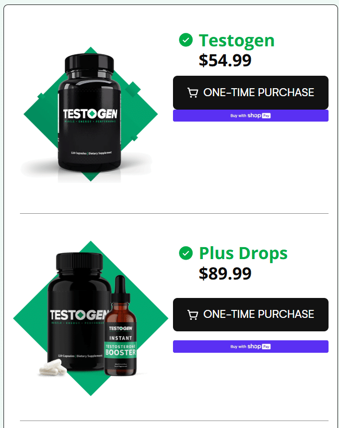 Buy testogen online